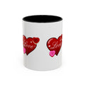 Valentine Heart Love Accent Coffee Mug (11/15oz)