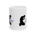 Praying Silhouette Ceramic Mug – Inspirational Faith Coffee Cup (11oz & 15oz)