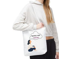 Quietly I Wait Psalm 62:1 Inspirational Tote Bag